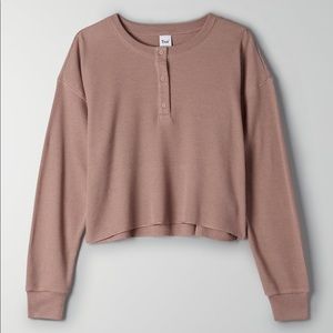 Tan -Alamo Henley Thermal